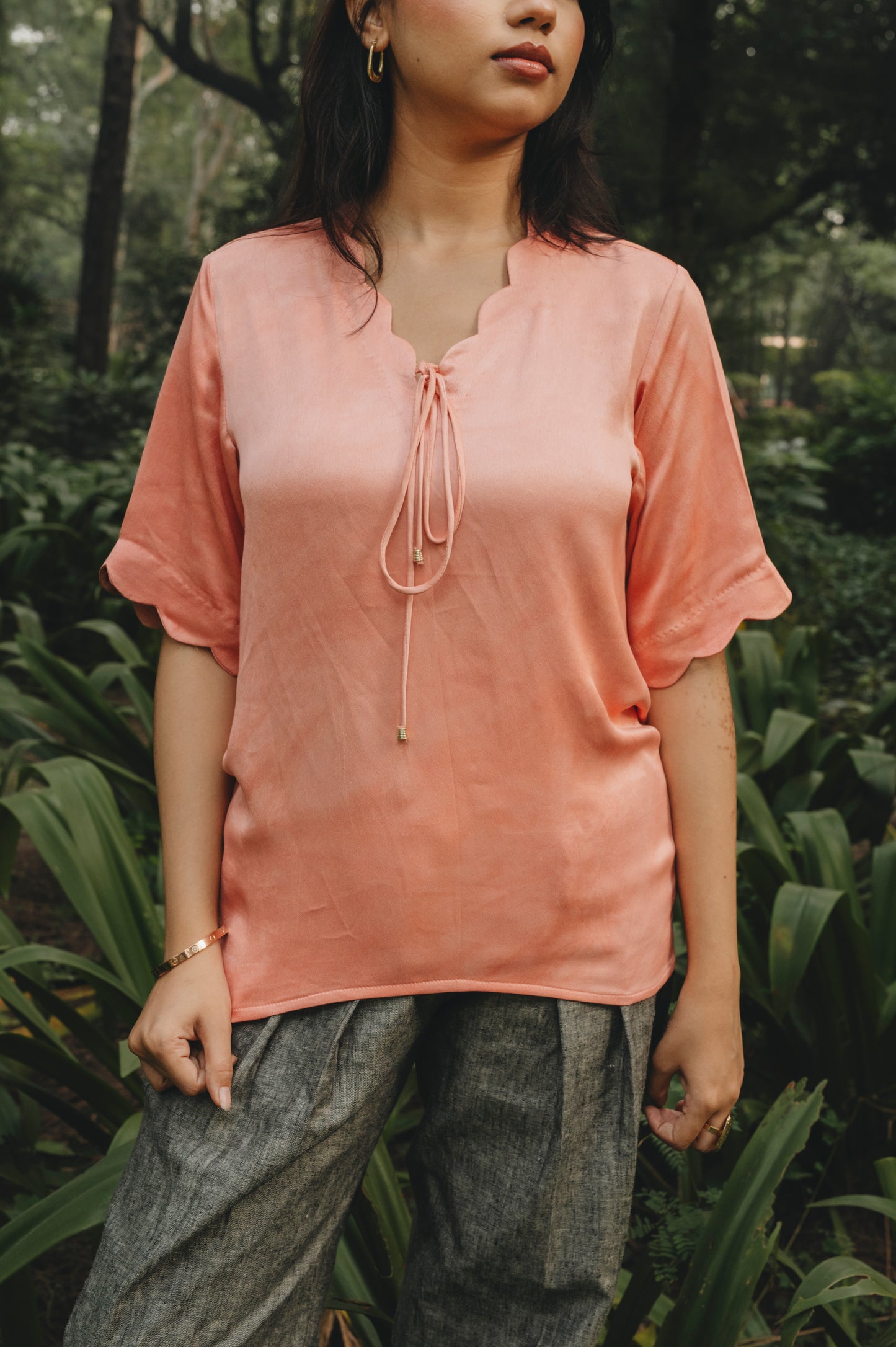 Coral Mist Top