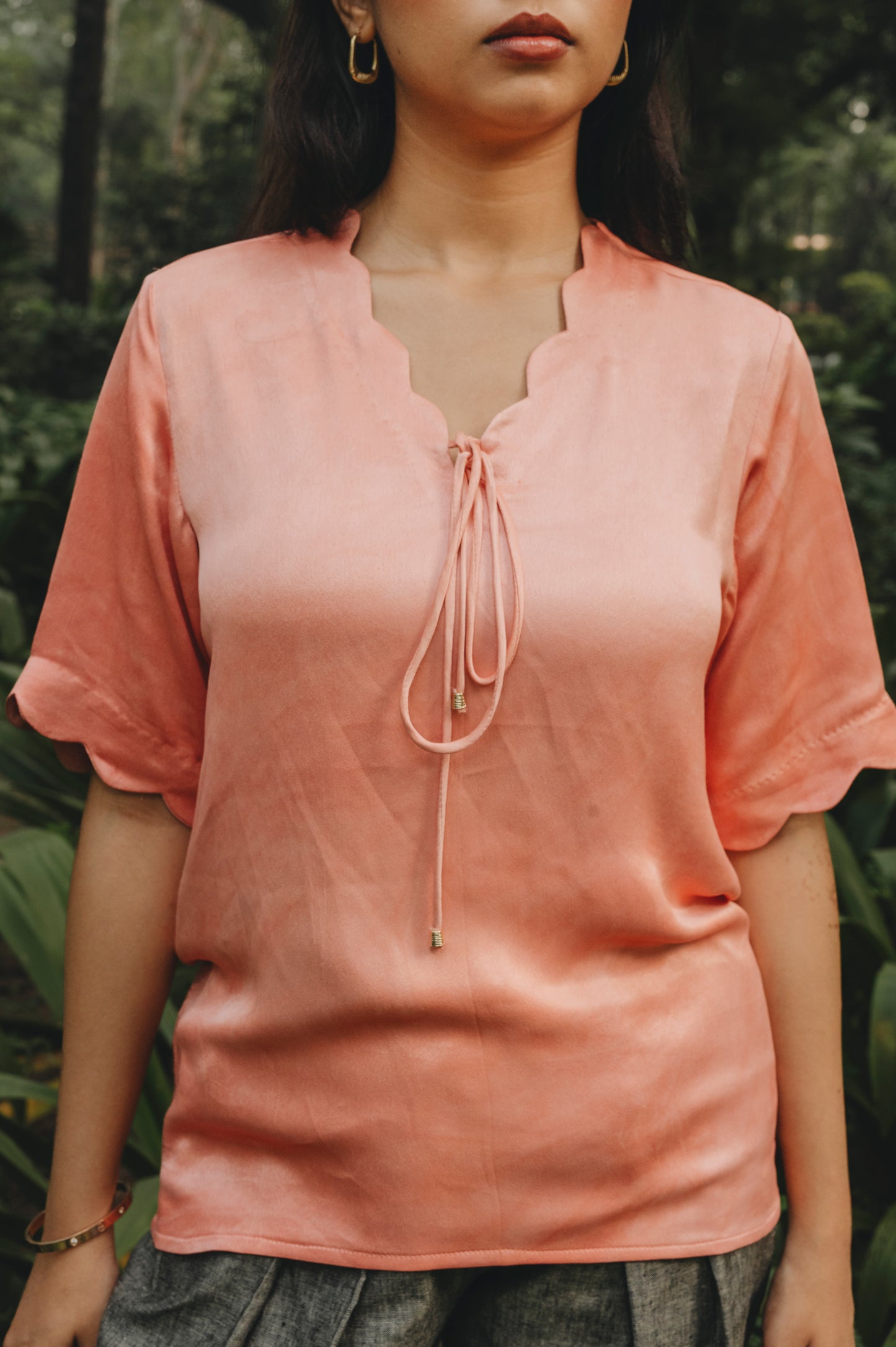 Coral Mist Top