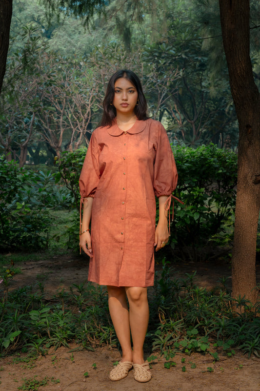 Rust Glow Dress