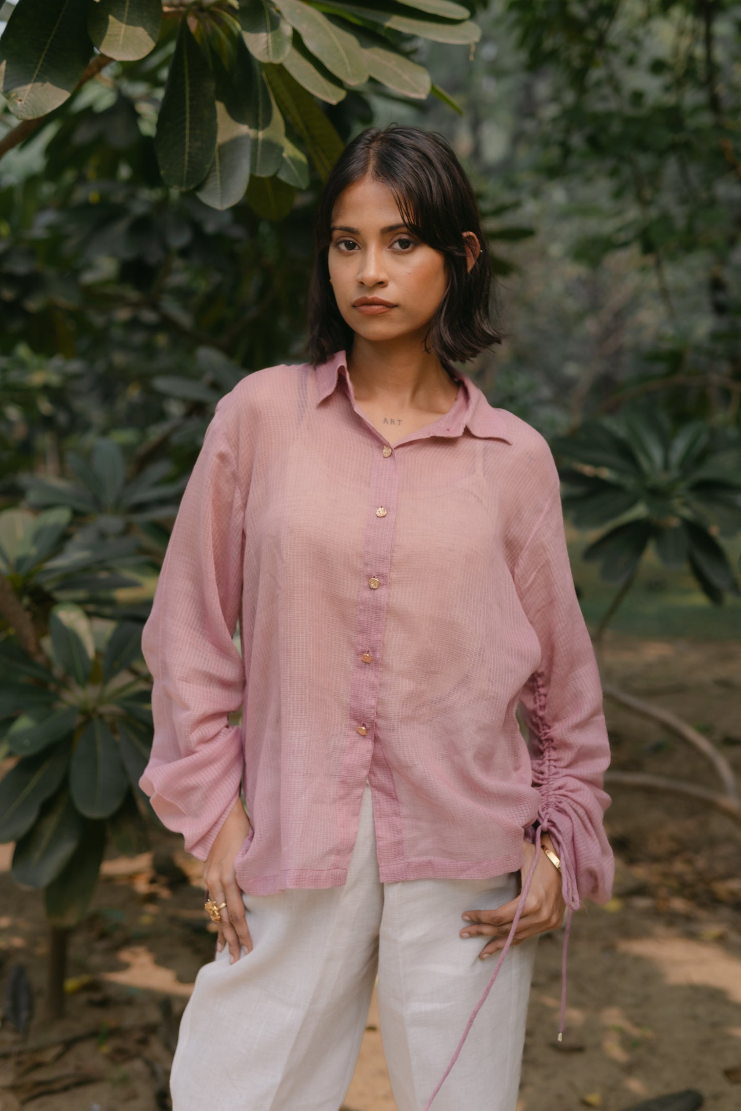 Blush Shirt Top